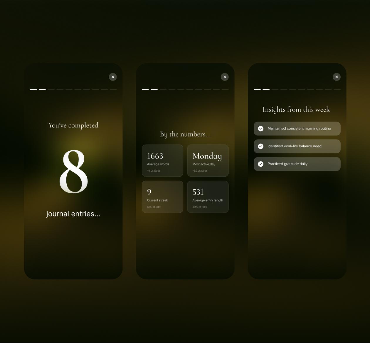 Levitate — App Design